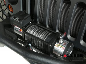 Jeep Wrangler TJ Spartacus Heavy Duty 12,500 lb. Winch w/ Steel Cable